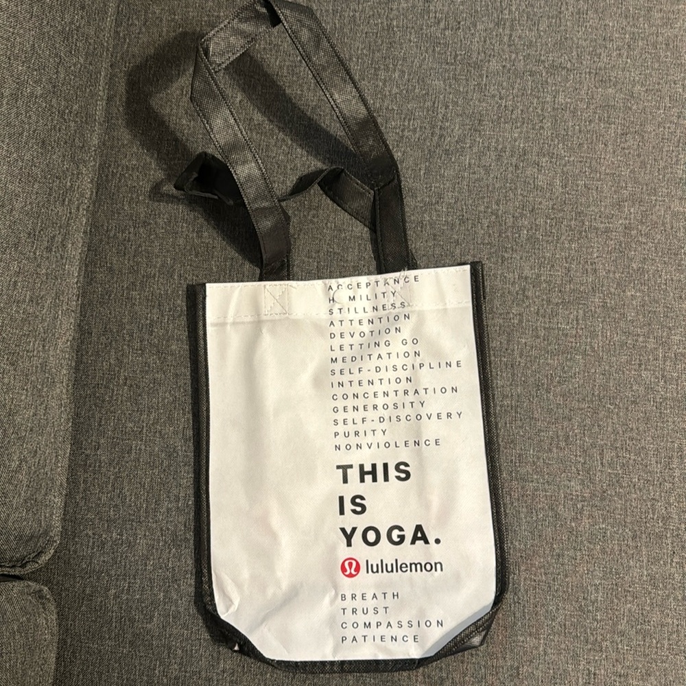 Lululemon Shopping Tote Bag